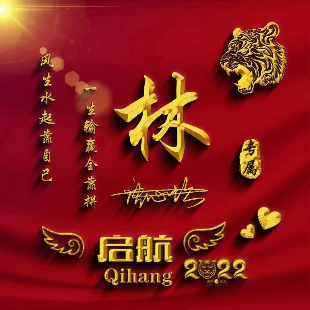 2022虎年微信好运头像图片霸气,2022年虎年吉祥自制个性微信头像
