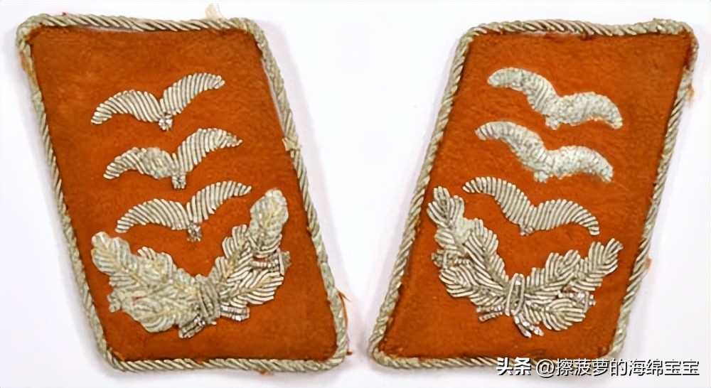 二战德国将军军衔图案,二战德国突击队队长军衔