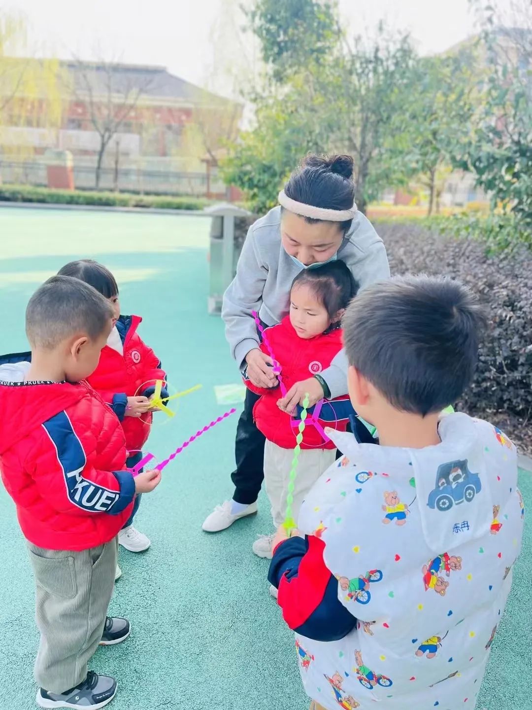 宿迁北大同文实验学校幼儿园,宿迁北附同文实验学校春游