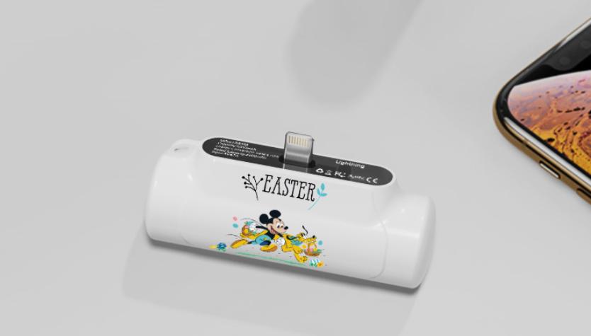 迪士尼胶囊充电宝,iphone快充迪士尼