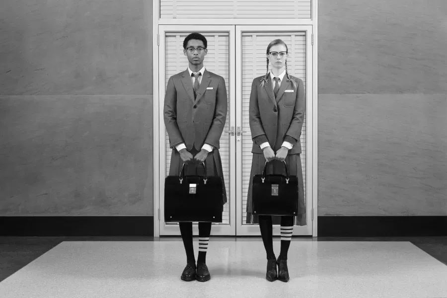 杂志中的thombrowne,最适合thombrowne的明星