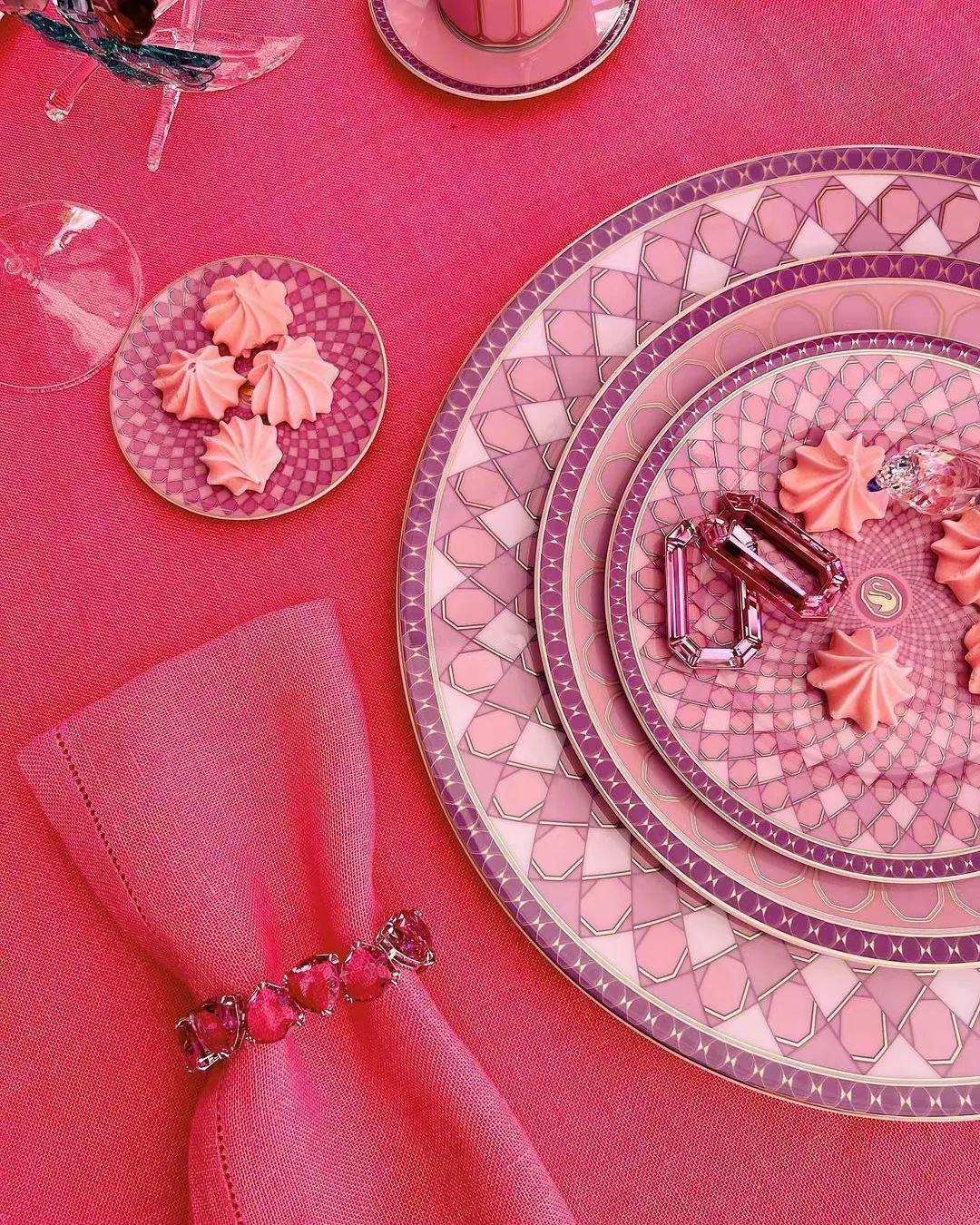 施华洛世奇装饰碗,施华洛世奇图案碗