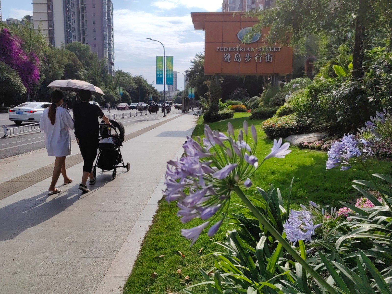 成都武侯鹭岛步行街,武侯鹭岛国际步行街