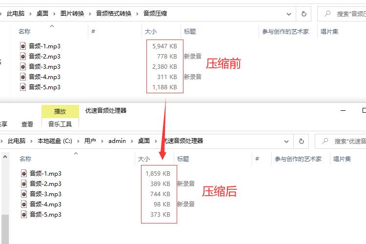 怎么压缩mp3歌曲大小,pr压缩mp3格式大小