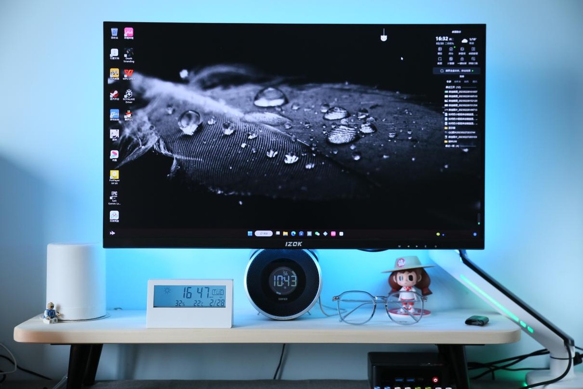 27寸1080p240hzips显示器,不漏光2k显示器