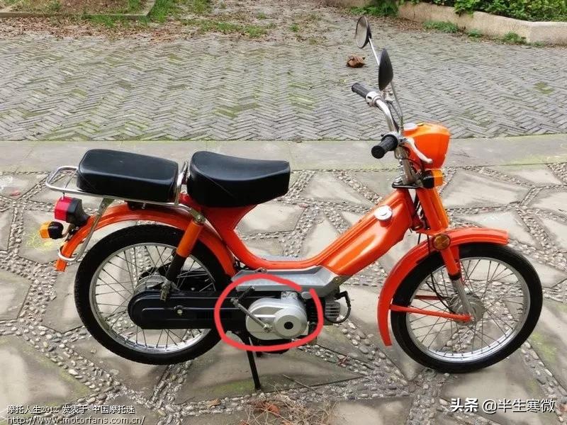 90年代的嘉陵50cc摩托车,嘉陵50二冲程摩托车