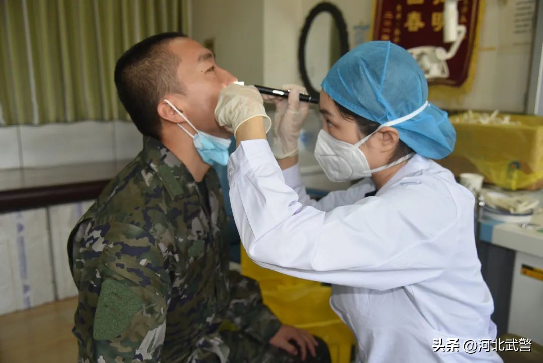 总队医院为新战友复检，严把身体健康关