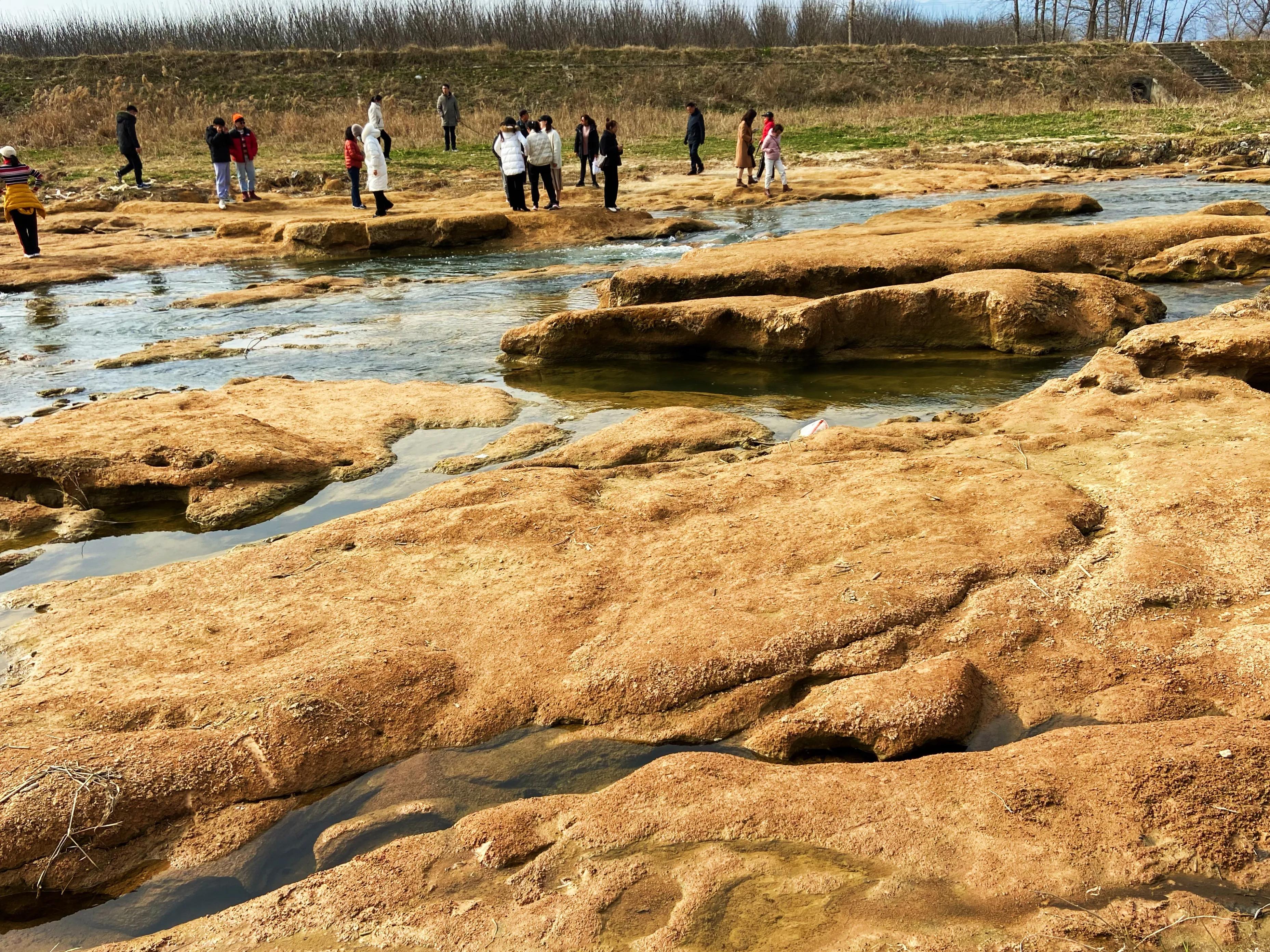 河边的景色真是太美了,文川河风景