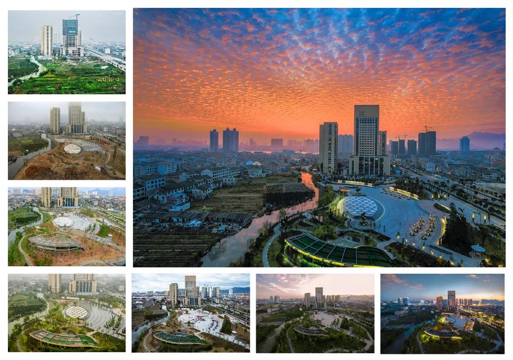 浙江省推荐申报国家生态园林城市,浙江鳌江镇图片