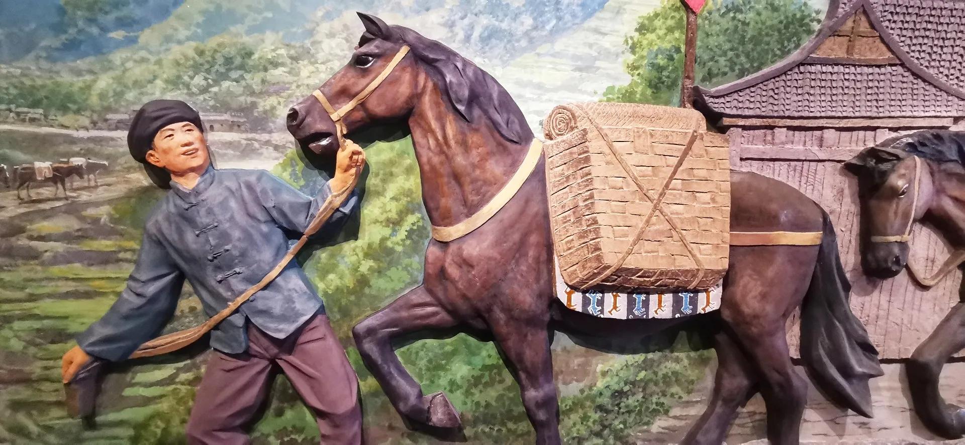 五峰茶马古道路线图,五峰渔洋关茶马古道图