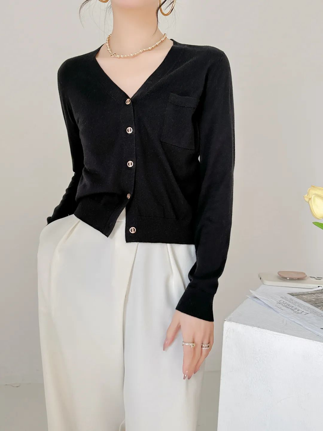 推荐一款低调又不失高级感的开衫,长款慵懒衬衫开衫有气质春季