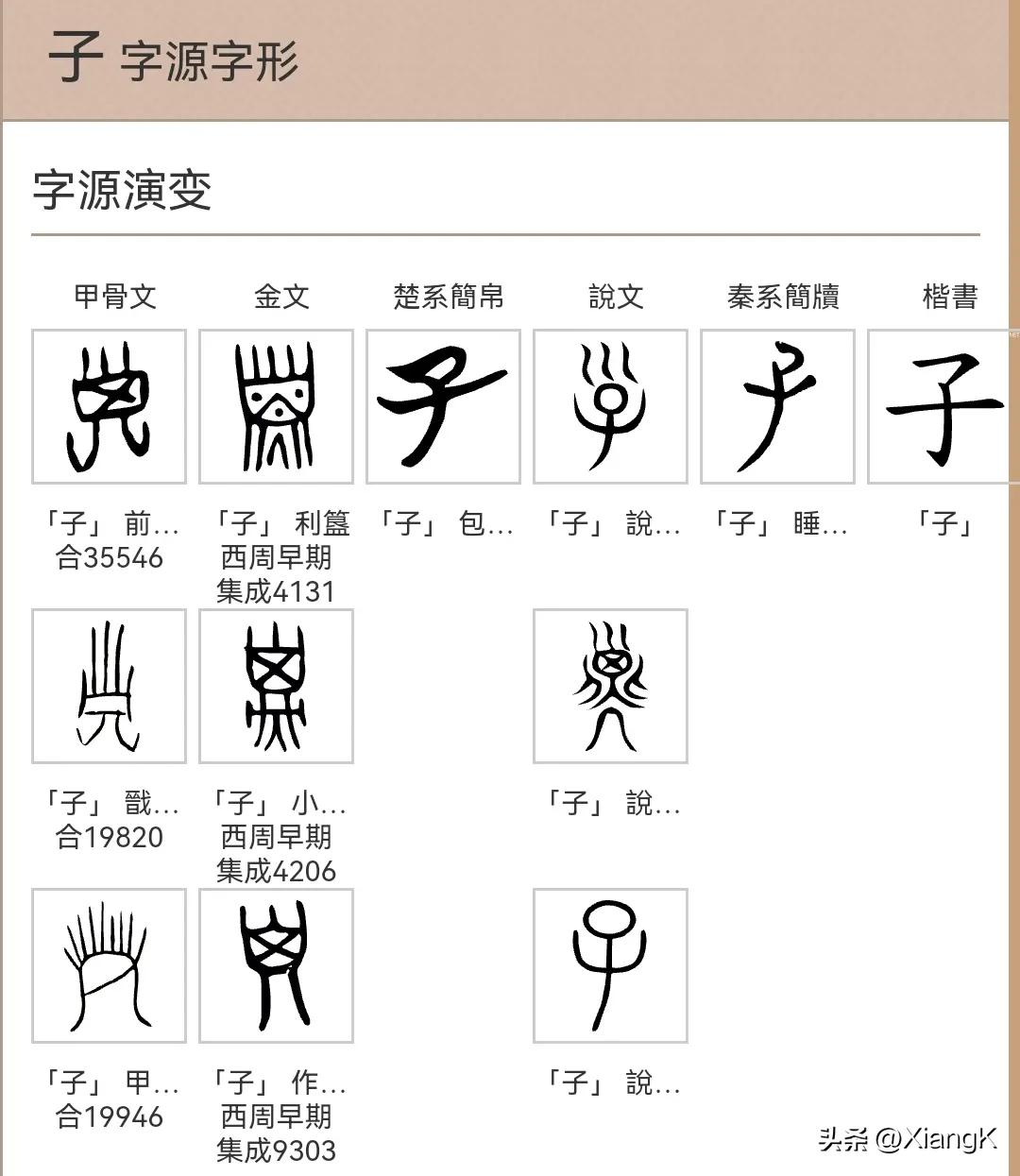 “了子孑孓孒”傻傻分不清？赶紧学起来！