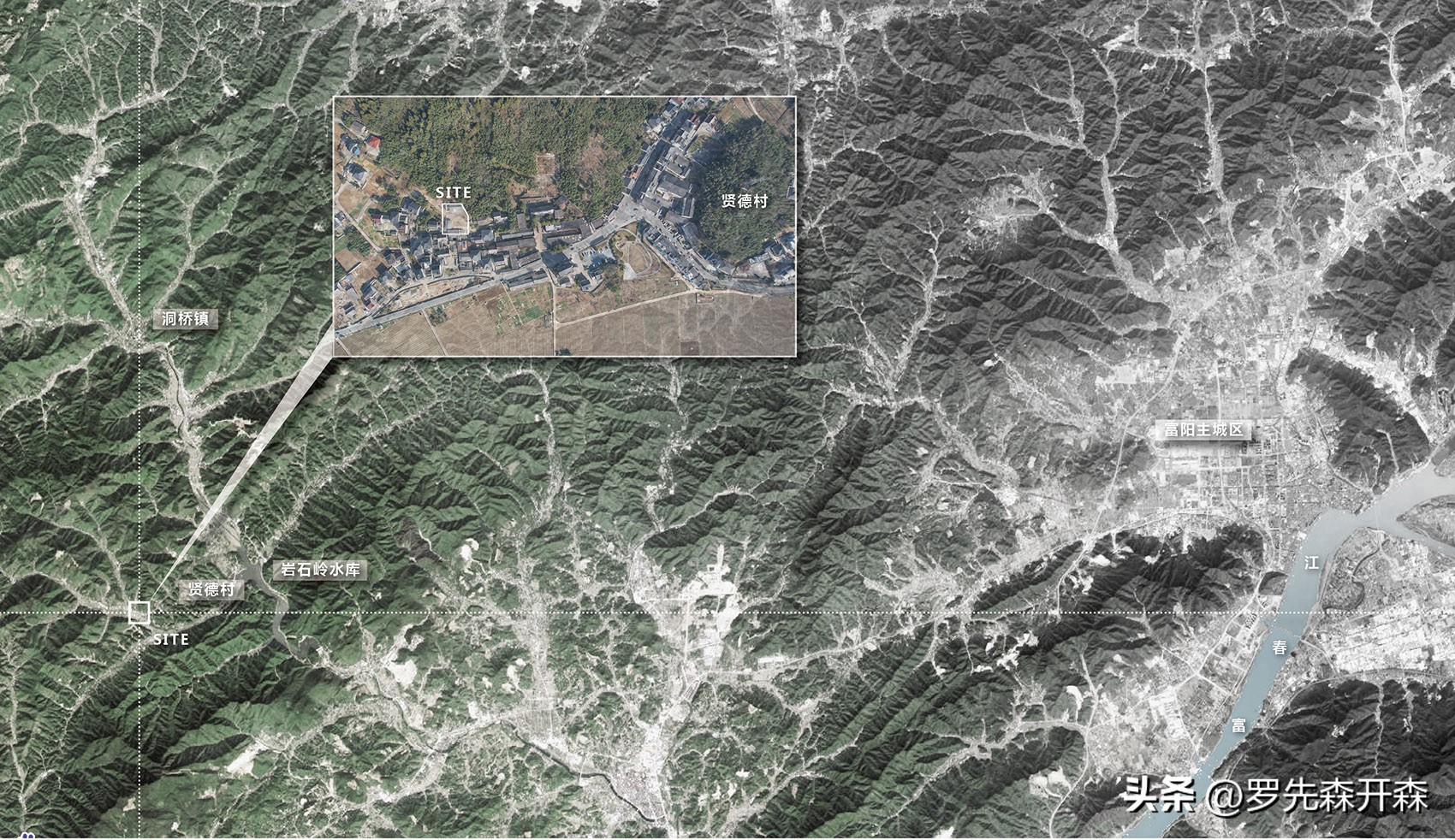 残破倒塌的石房与土屋的改造新生，杭州——让建筑空间与自然对话