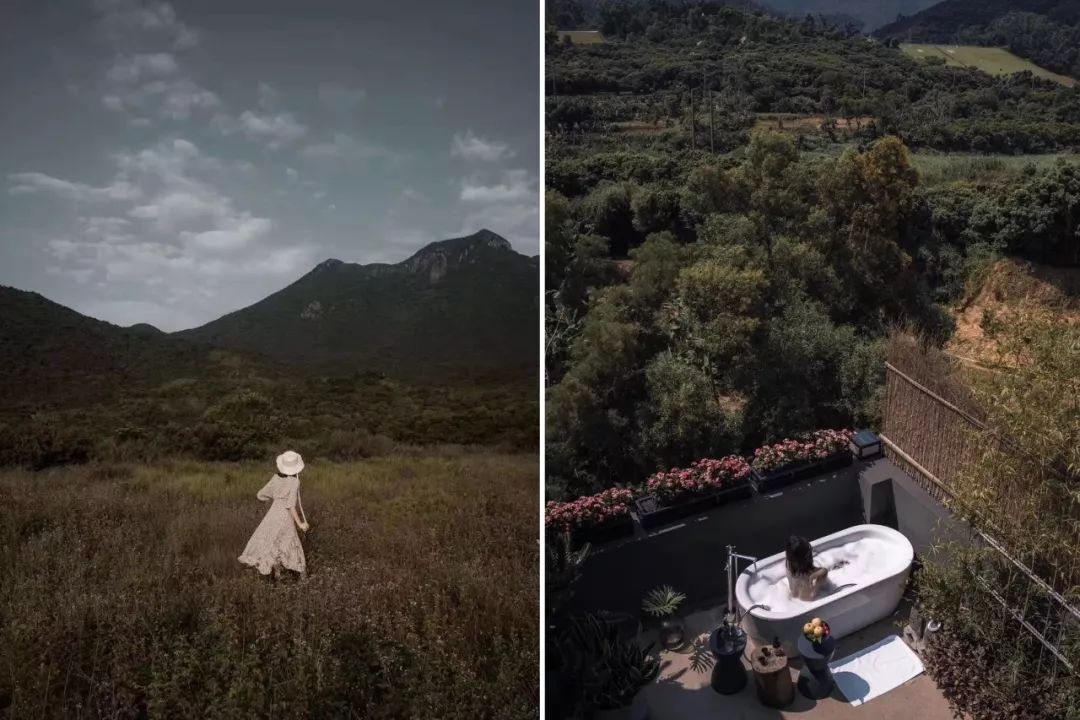 耘境见山精品民宿去七娘山,深圳耘境见山度假美宿