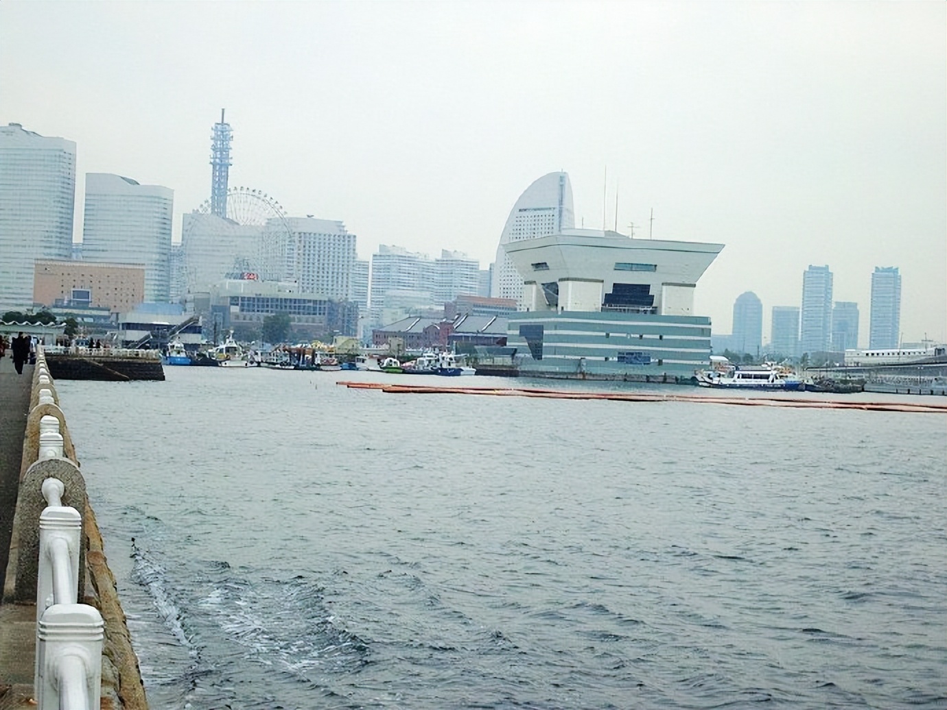 日本唐人街游玩,日本横滨山下公园风景