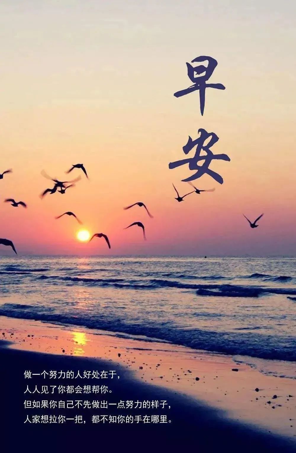 最新早安心语正能量短句,早安的问候语正能量句子励志图片
