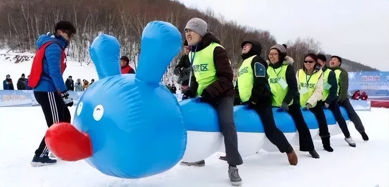 临河湿地公园冰雪世界,巴彦淖尔冰雪嘉年华乐园