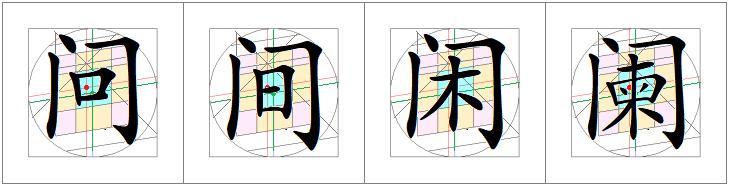 汉字书写的重心,汉字的重心是什么