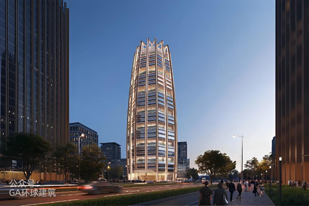 som设计的高楼,som概念建筑