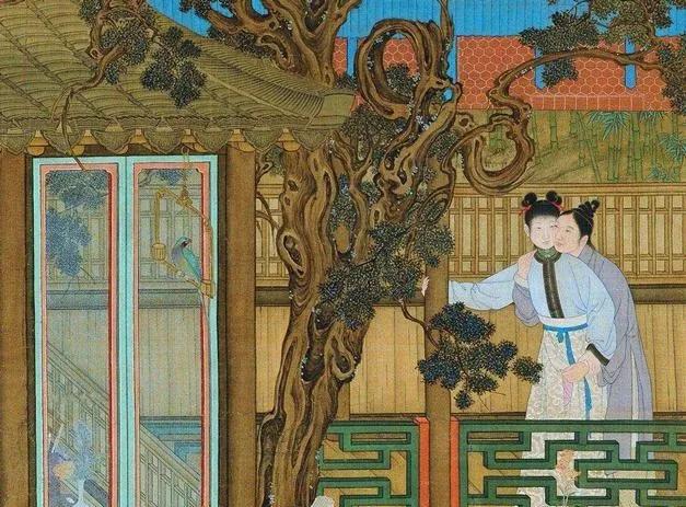 清朝的宫廷画家,中国古代一位不知名的画家