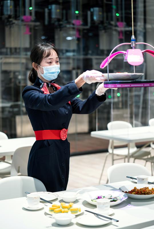 北京冬奥会全自动智能无人餐厅,北京冬奥会智能餐厅