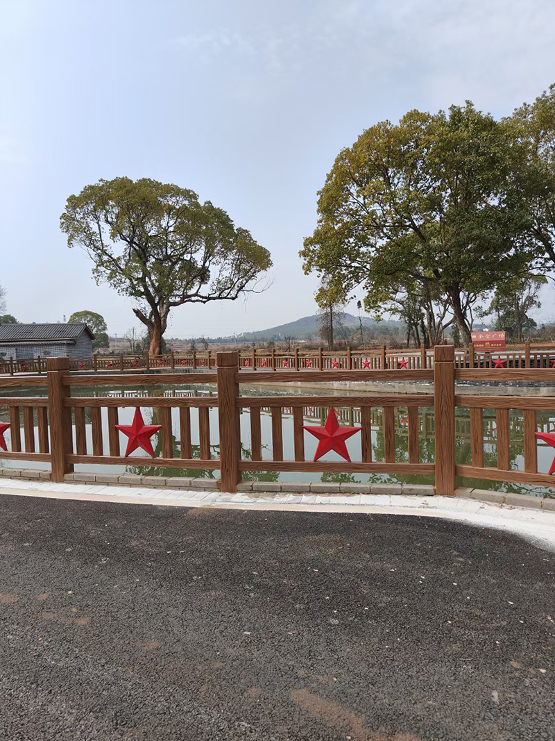 仿木栏杆多少钱一套,仿木水泥栏杆多少钱一米