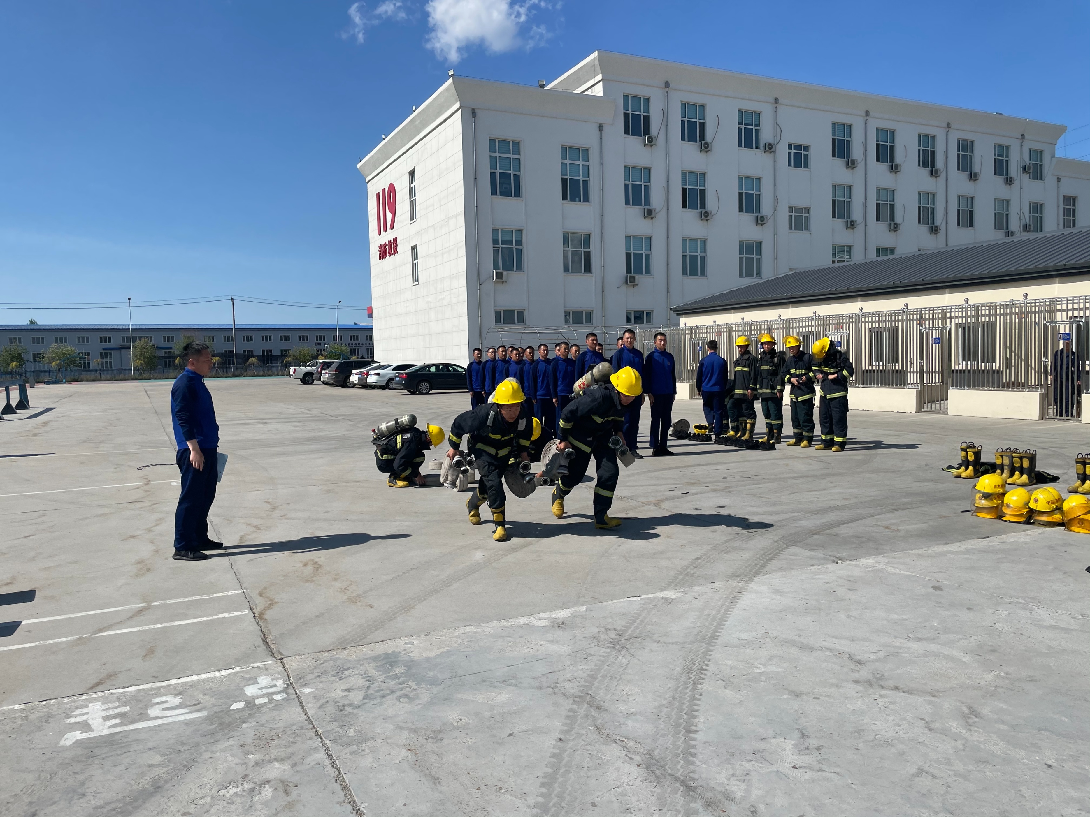【新训系列报道之三】佳木斯市消防救援支队新训大队组织开展体能摸底考核