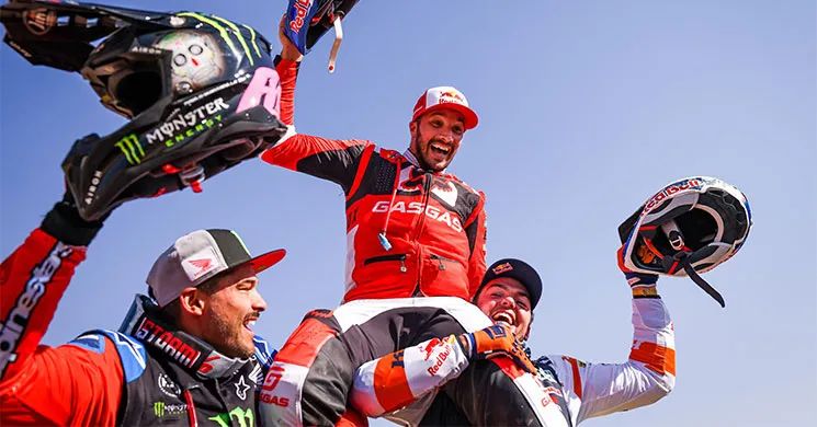 2022达喀尔桑德兰+GASGAS夺冠,中国军团顺利完赛