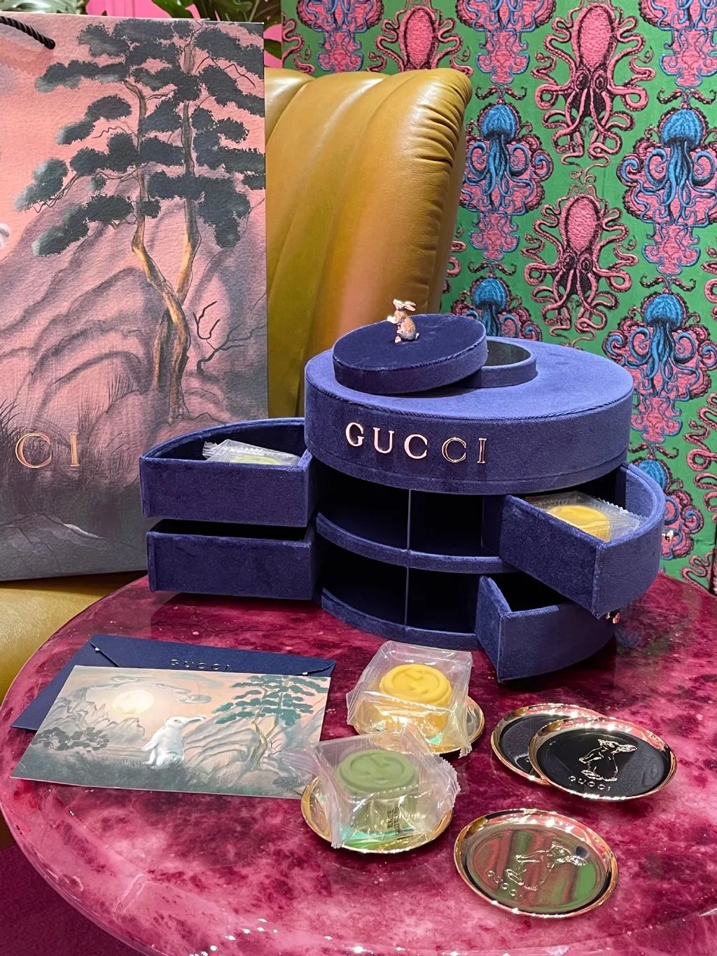 gucci月饼礼盒制作,中秋月饼礼盒gucci