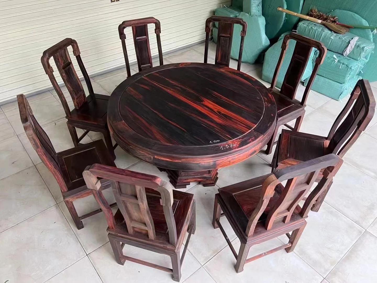 大红酸枝国色天香沙发十件多少钱,大红酸枝长方形餐台价格