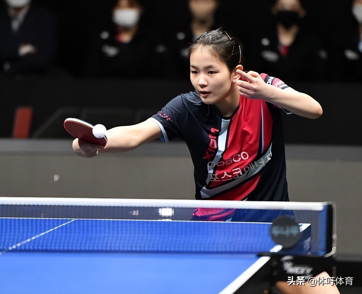 韩国女乒申裕斌王楚钦,韩国乒乓球女乒夺冠视频