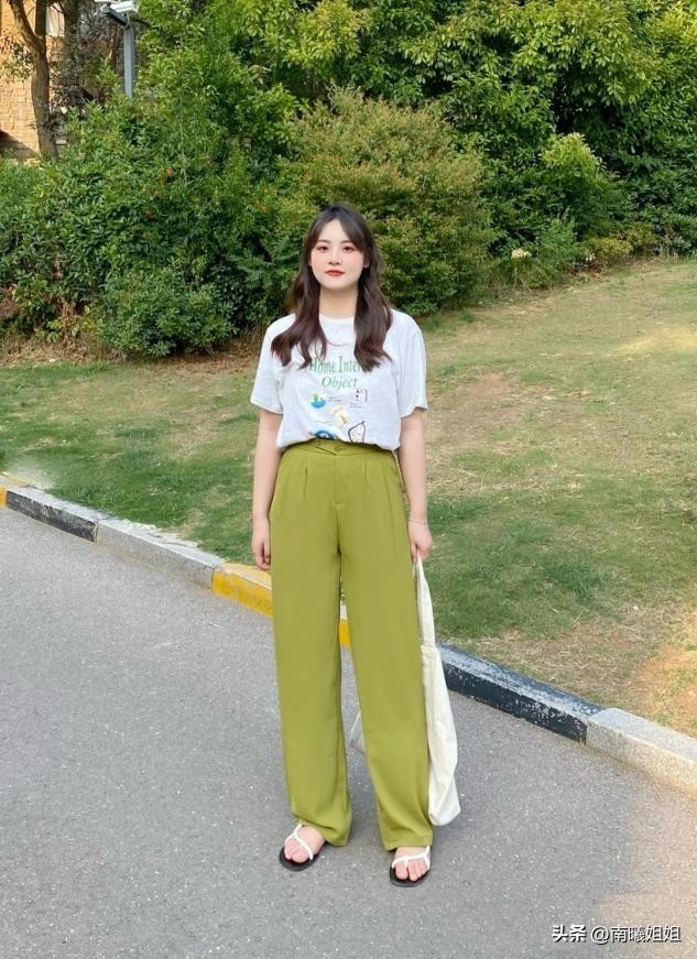 中年女士穿无痕裤好看吗,高腰微喇无痕裤