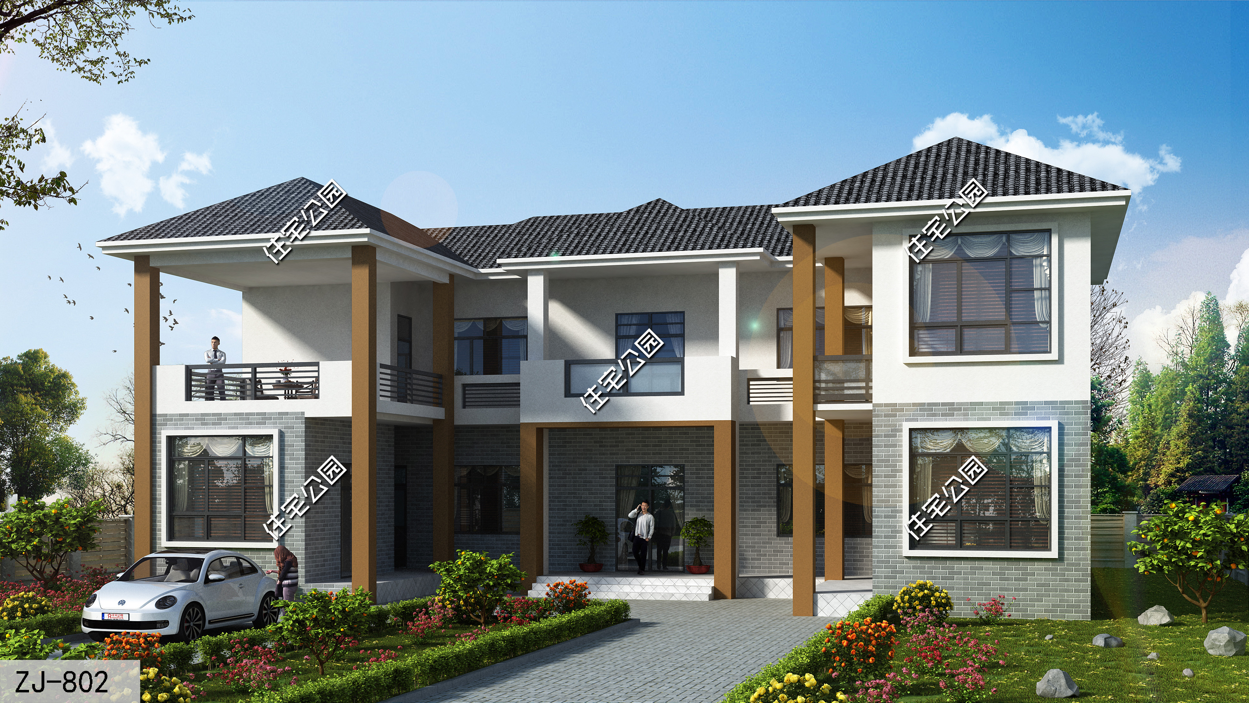 最实用农村二层自建房设计400平米,最实用农村二层自建房设计