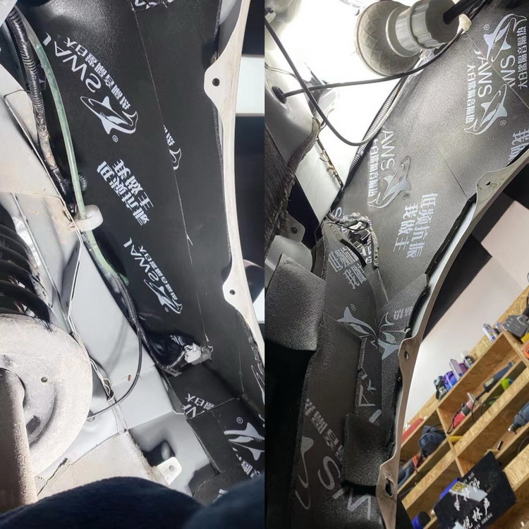 守卫安静河北悦林声丰田卡罗拉汽车隔音改装大白鲨