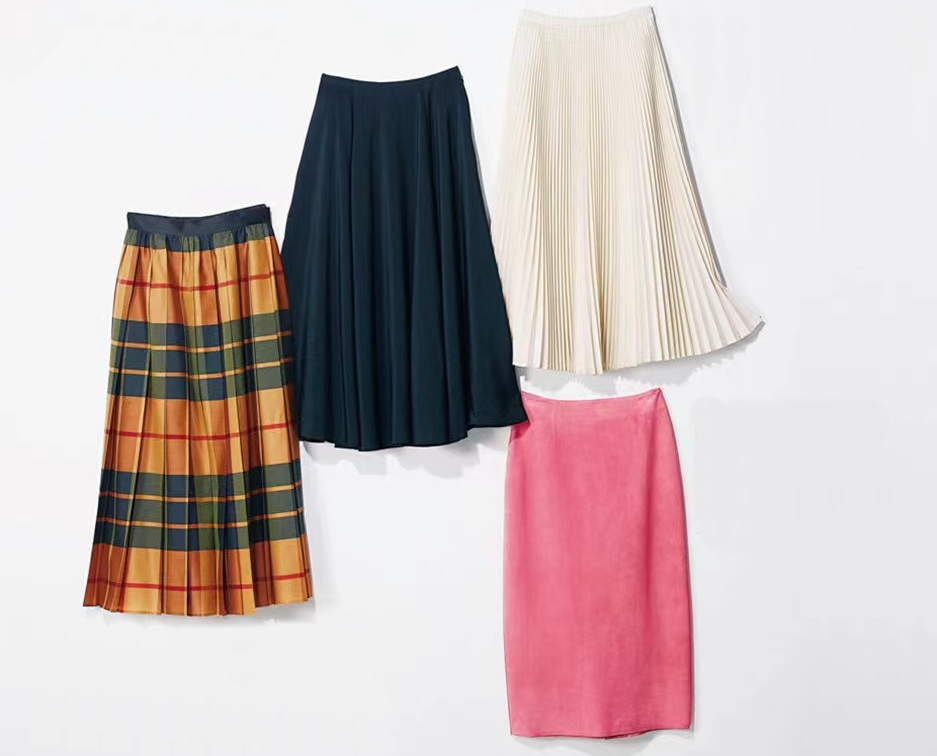 半裙穿搭参考,一件下身半裙搞定多种风格穿搭