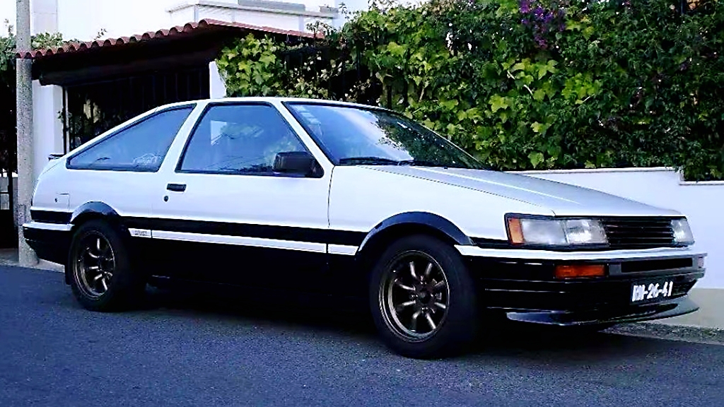 头文字d同款车型ae86多少钱,头文字dae86