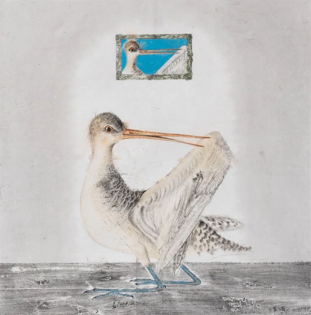 严谨细致的书法,水墨气韵生动的线描