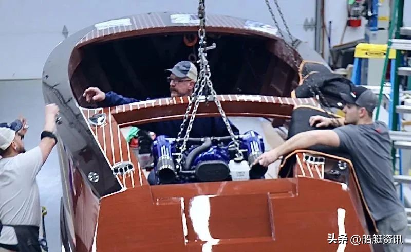 这家重生的造船商正在使用3d技术创造现代的红木经典游艇