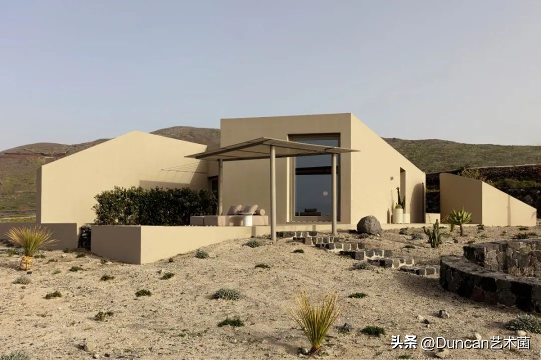 希腊KapsimalisArchitects①打造蓝白极简主义的童话世界！