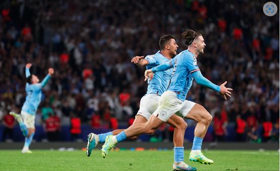 欧冠皇马曼城赛后评价,欧冠决赛曼城1-0国米颁奖视频