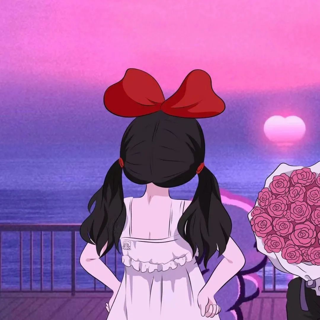 甜蜜情侣头像带字图片,甜蜜情侣头像可爱呆萌