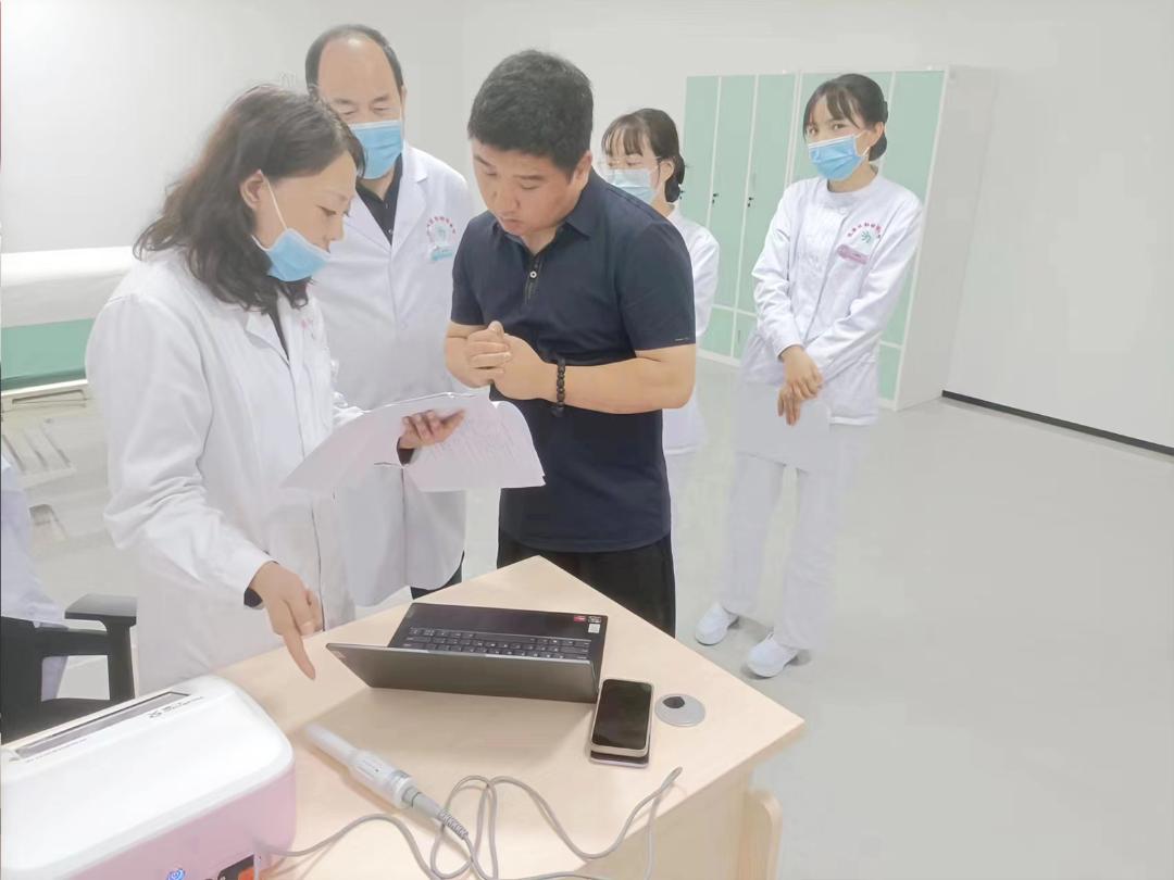 仁惠医疗装机丨安康市汉滨区妇幼保健院引进使用永磁旋振治疗仪