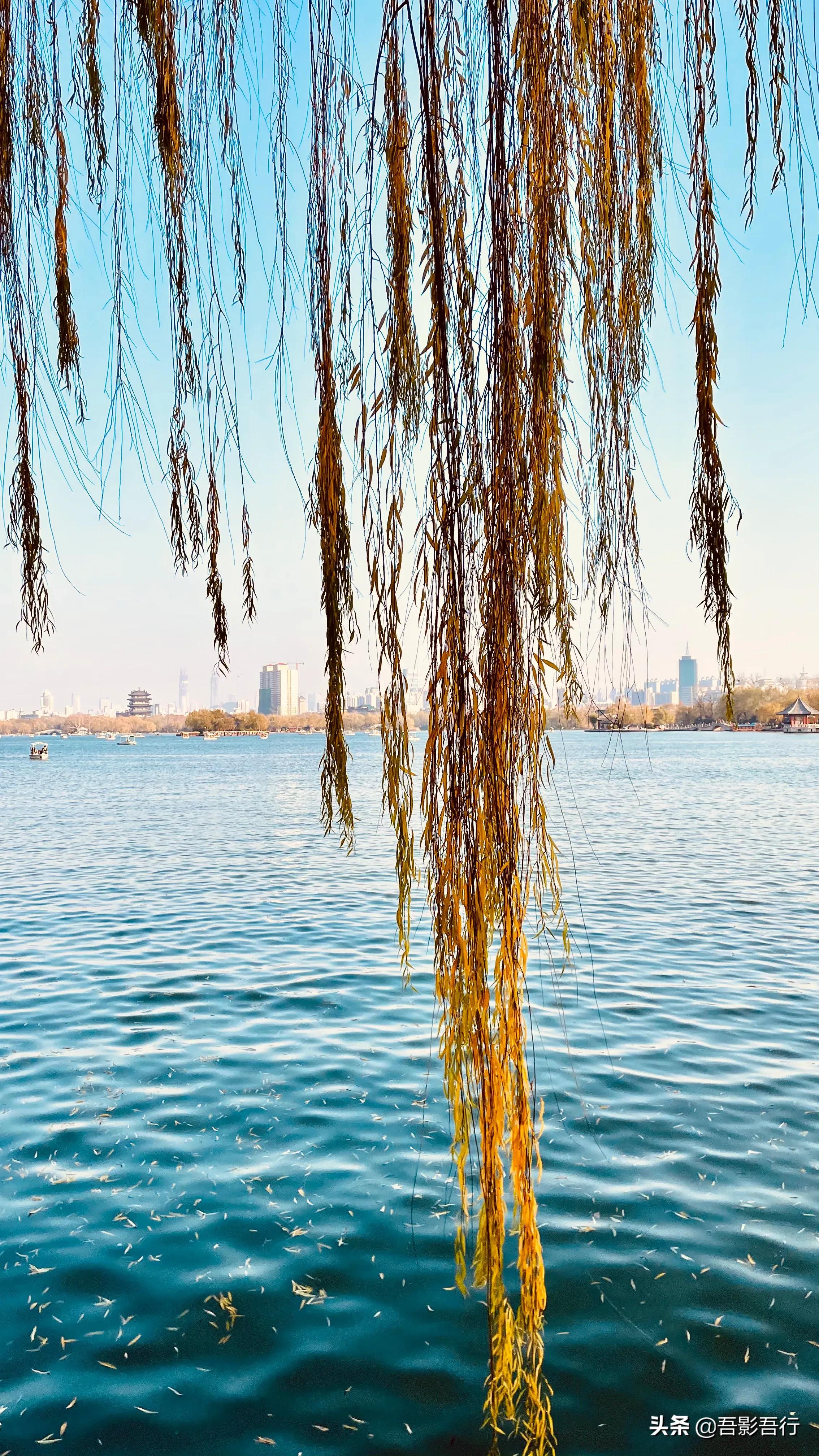 济南大明湖秋冬图片高清,初春大明湖美景图片