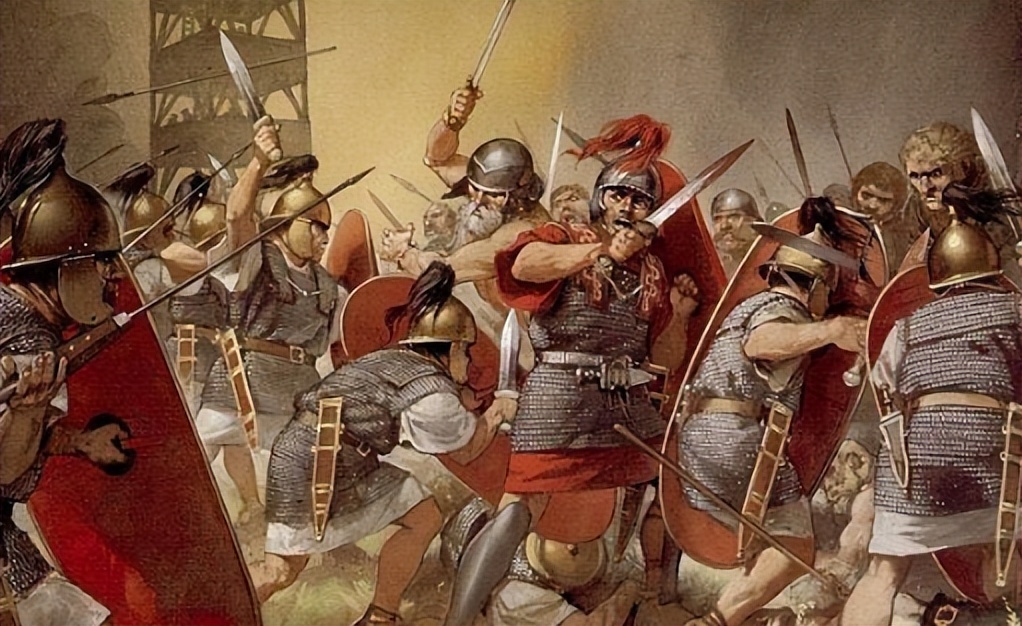 凯撒高卢尾随战术,凯撒在高卢的战绩