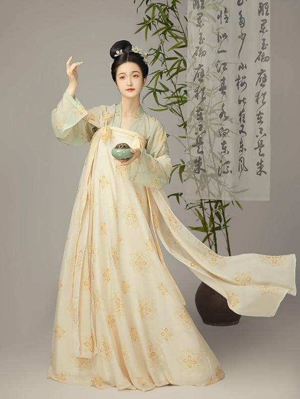 古代的披帛,汉代披帛