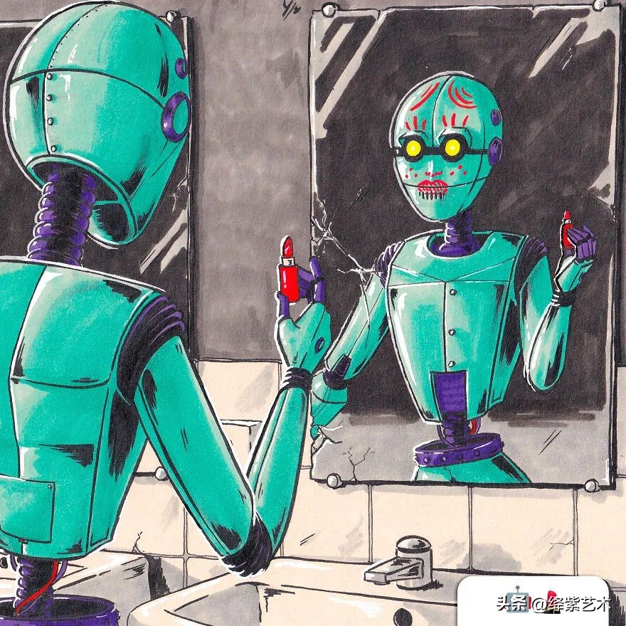 这组“符号”插画火了，你尽管出题，画不出来算我输