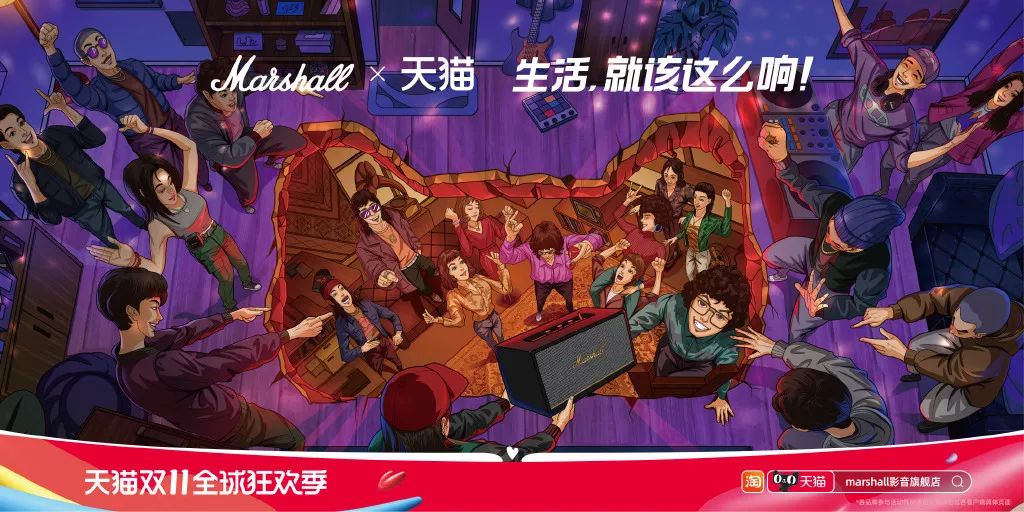 天猫双11猫头设计,今年的双11品牌联合猫头海报