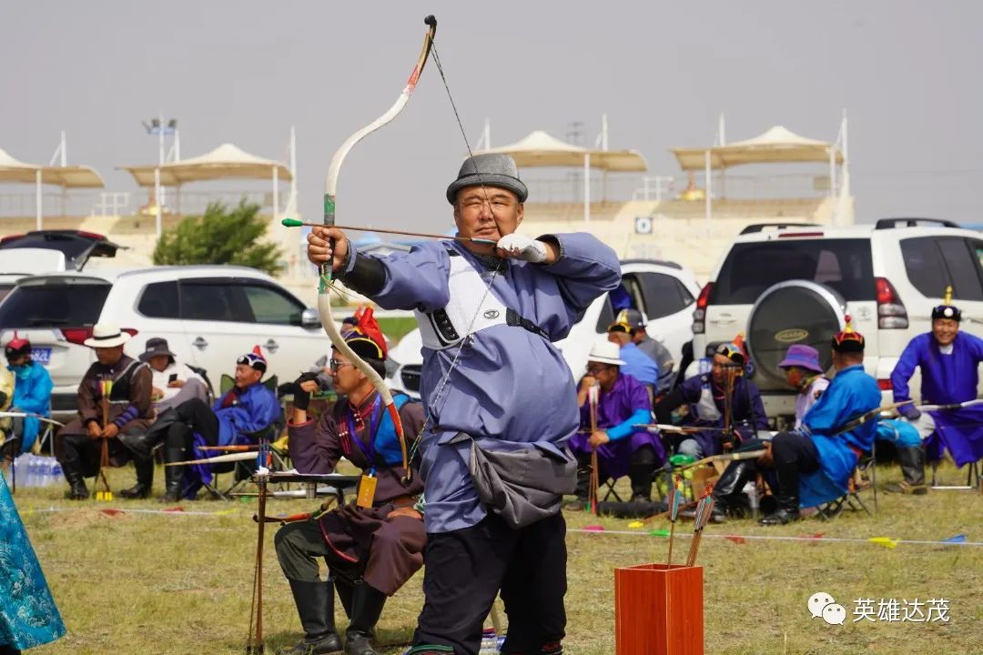 正镶白旗射箭比赛那达慕,达茂旗那达慕开幕式完整版