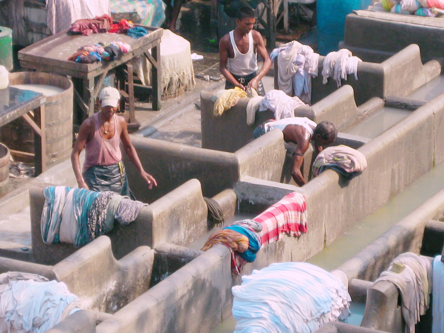 千人洗衣机孟买,印度孟买千人洗衣