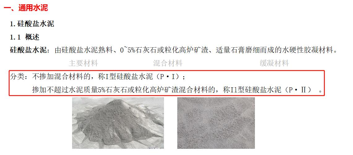 建筑材料第六章水泥,建筑材料与构造2019